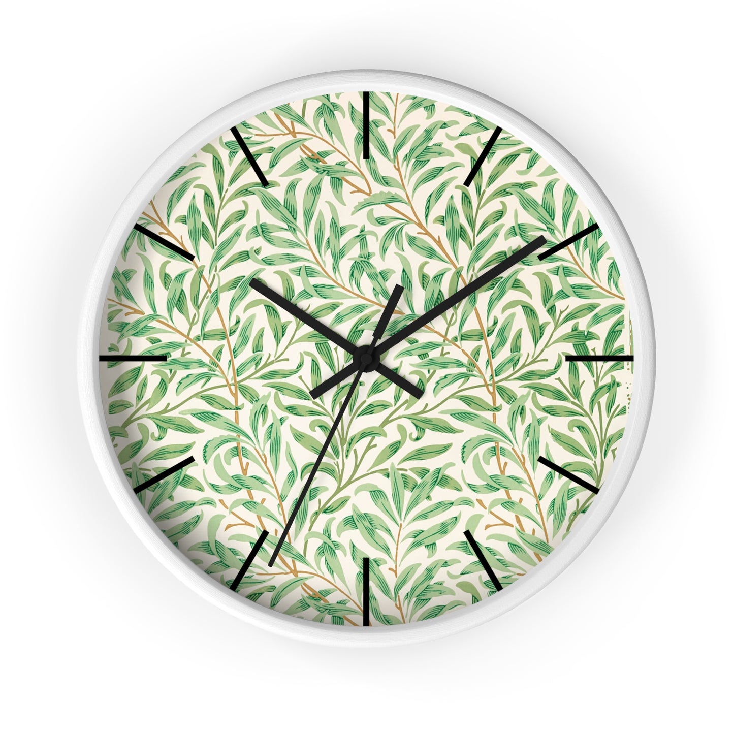 Willow Bough by William Morris - Wall Clock