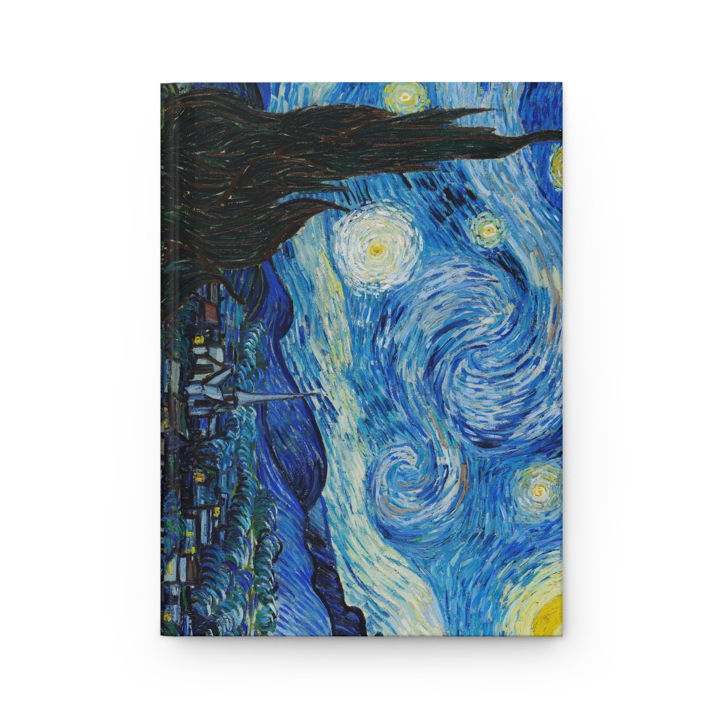 Starry Night by Vincent van Gogh - Hardcover Journal