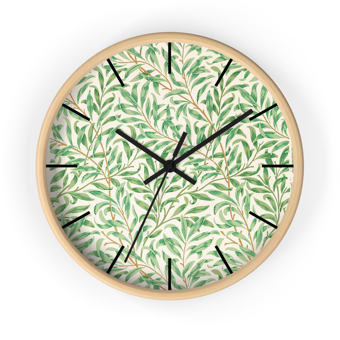 Willow Bough by William Morris - Wall Clock