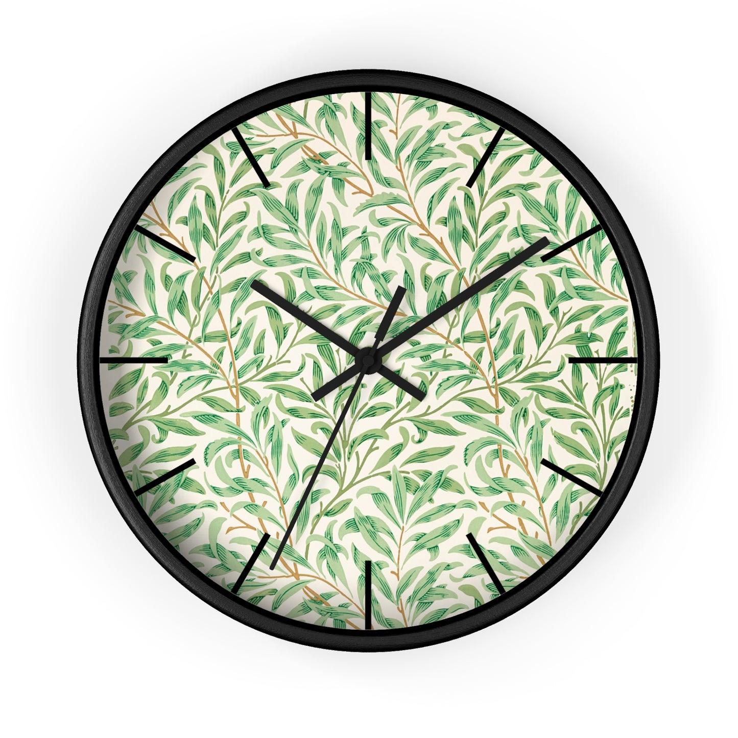Willow Bough by William Morris - Wall Clock