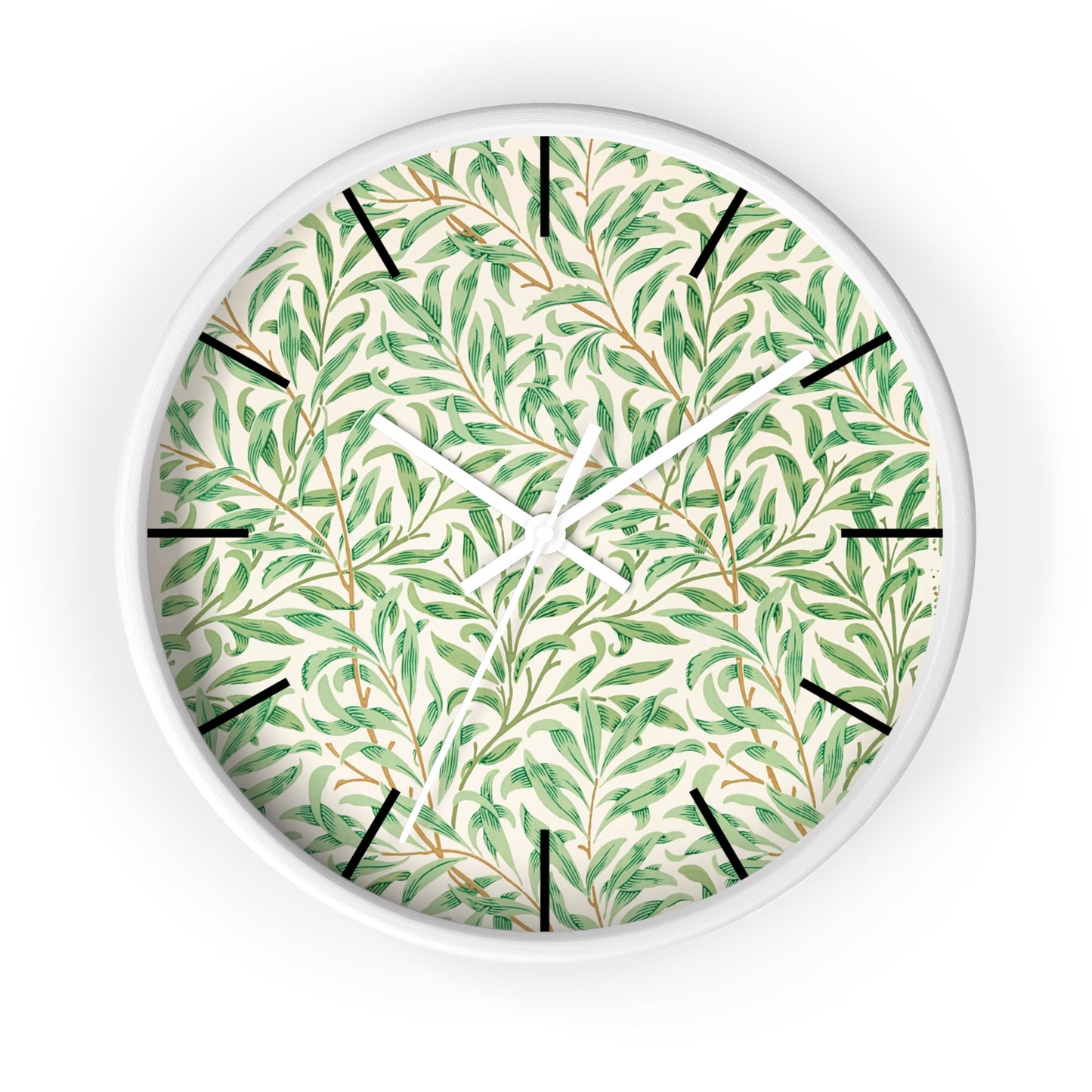 Willow Bough by William Morris - Wall Clock